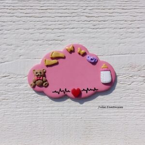 Badge métier Sage-femme Puéricultrice Infirmière