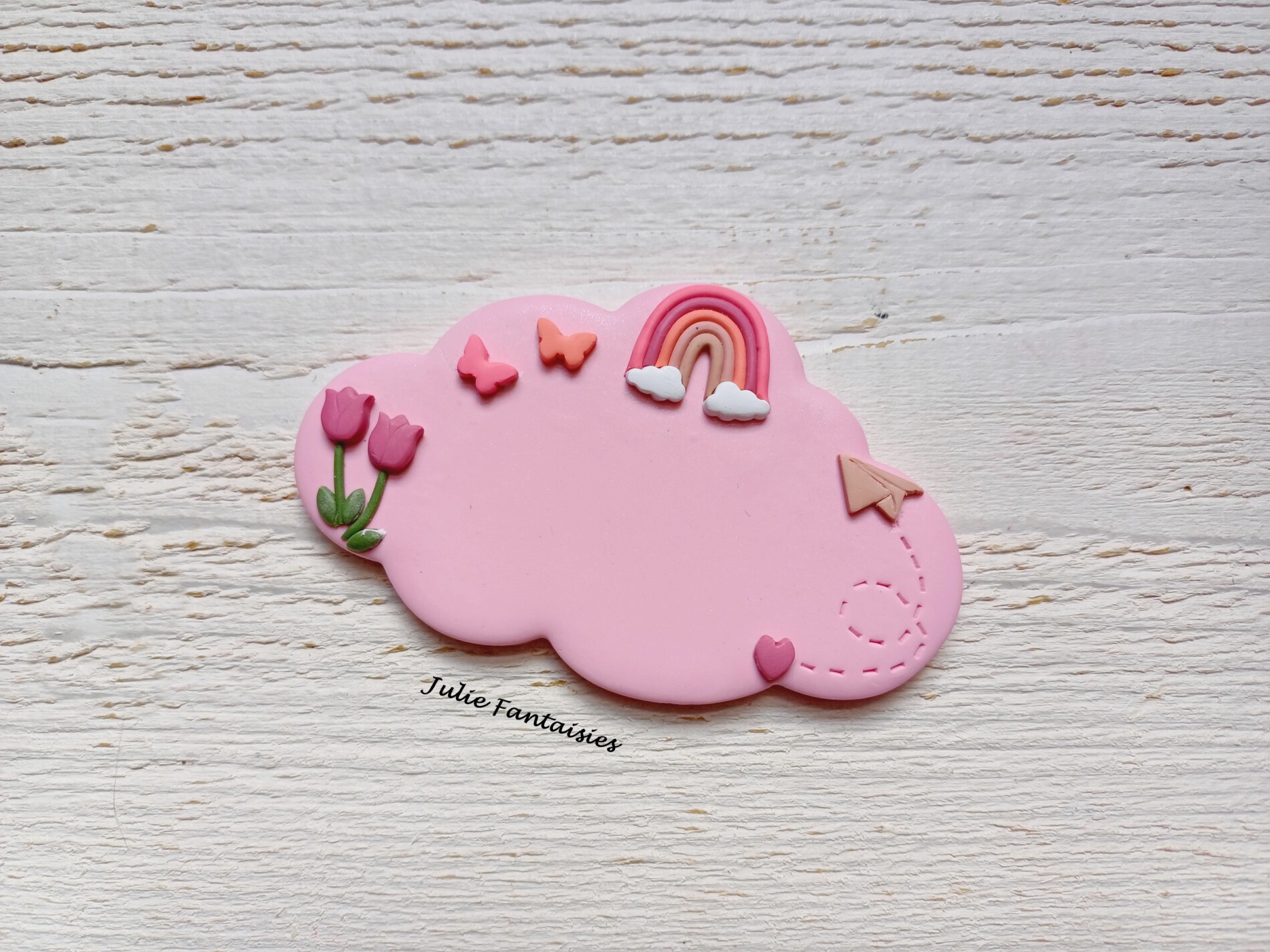 Badge métier Puériculture * pâte polymère PIECE UNIQUE – Image 4