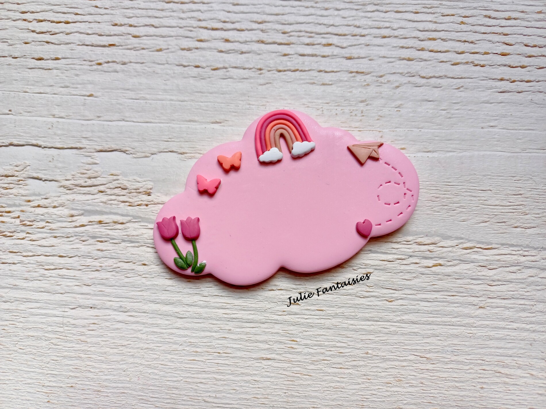 Badge métier Puériculture * pâte polymère PIECE UNIQUE – Image 5