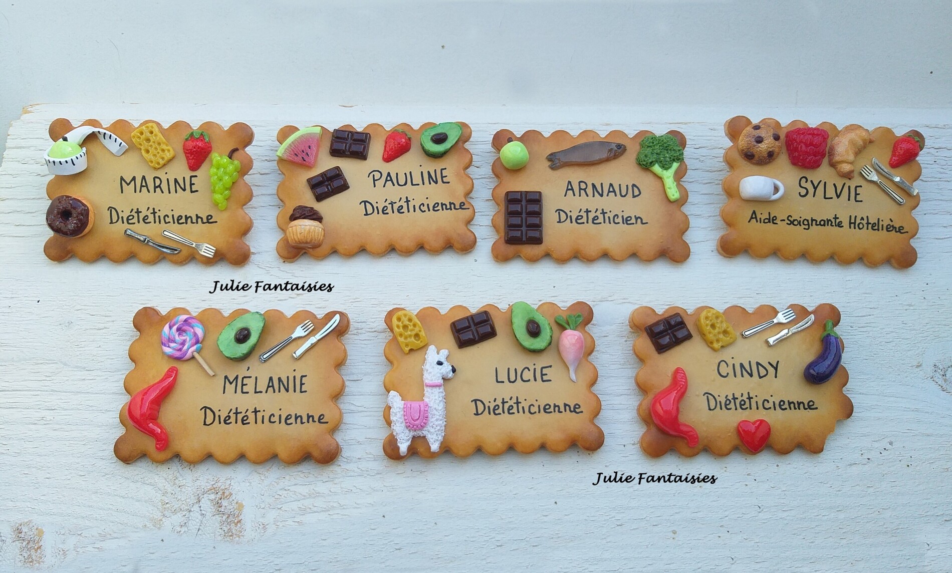 badge diététicienne badge nutritionniste julie fantaisies badges