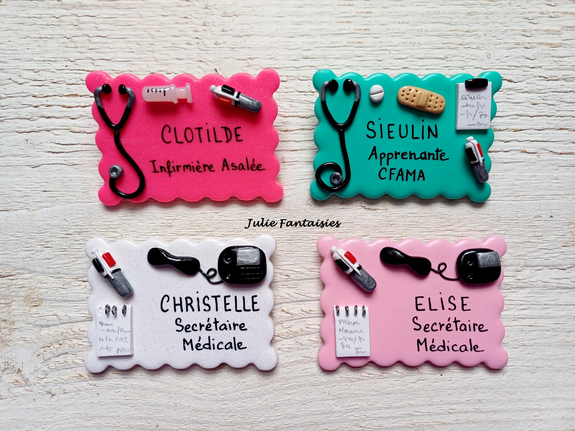 badge métier infirmière badge métier psychologue badge métier pharmacienne