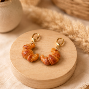 Boucles d&rsquo;oreilles Croissants