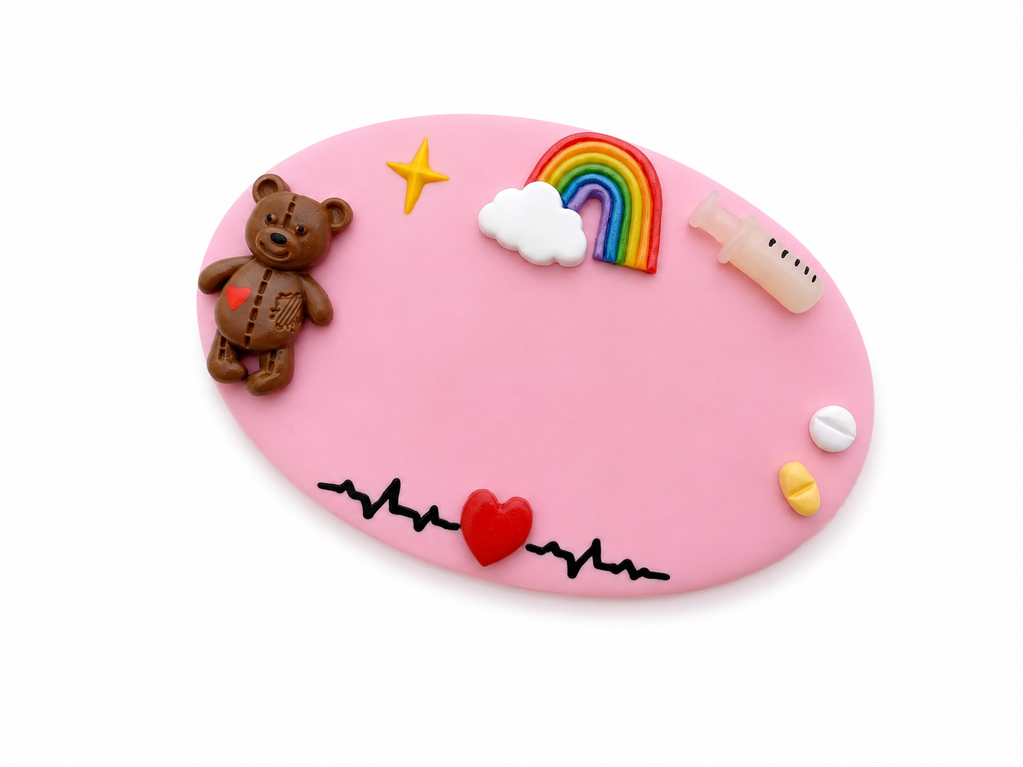 Badge métier badge auxiliaire de puériculture badge fimo puéricultrice badge soignant sage femme julie fantaisies badges