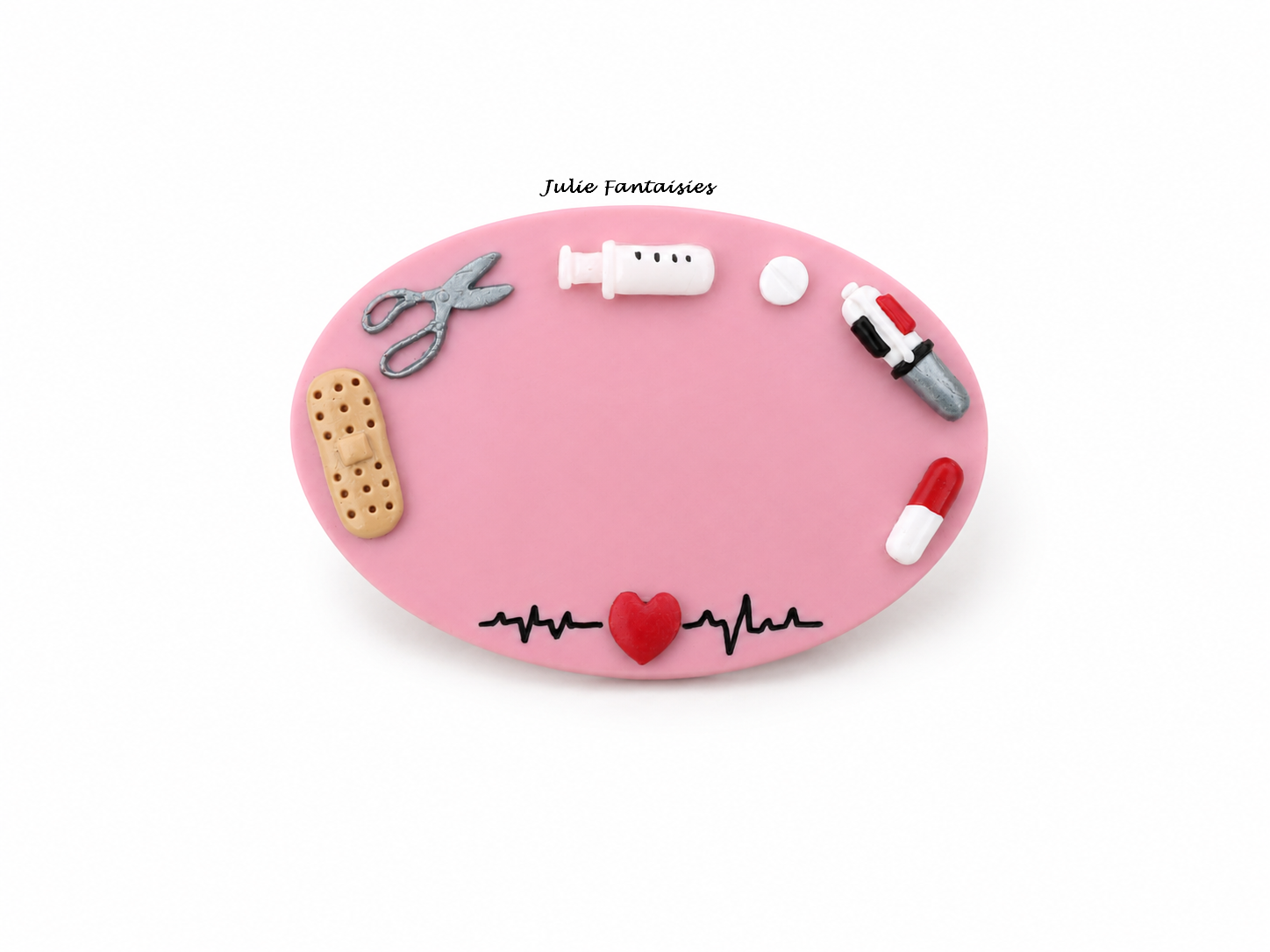 Badge métier infirmière badge métier aide-soignante badge médical badge sage-femme badge vieux rose julie fantaisies badges