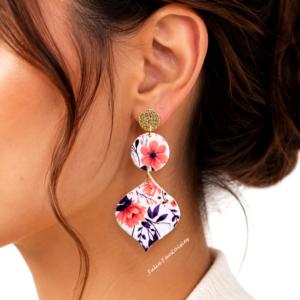 Boucles d&rsquo;oreilles bohème Fleurs