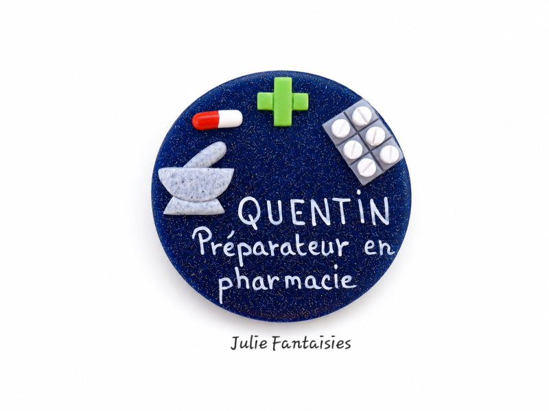 badge métier préparateur en pharmacie badge métier pharmacien badge métier pharmacie julie fantaisies badges