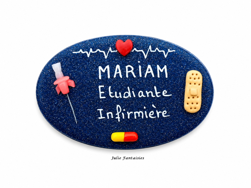 badges métier badge infirmière badge puéricultrice badge auxilaire badge interne badge étudiante badge psychologue badge julie fantaisies badge