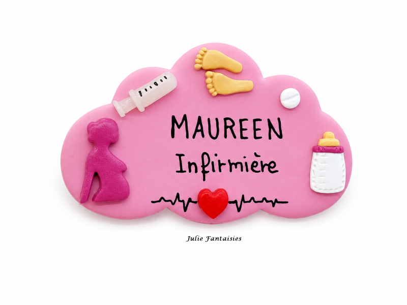 badges métier badge infirmière badge puéricultrice badge auxilaire badge interne badge étudiante badge psychologue badge julie fantaisies badge